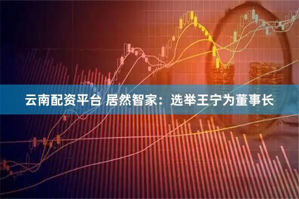 云南配资平台 居然智家：选举王宁为董事长