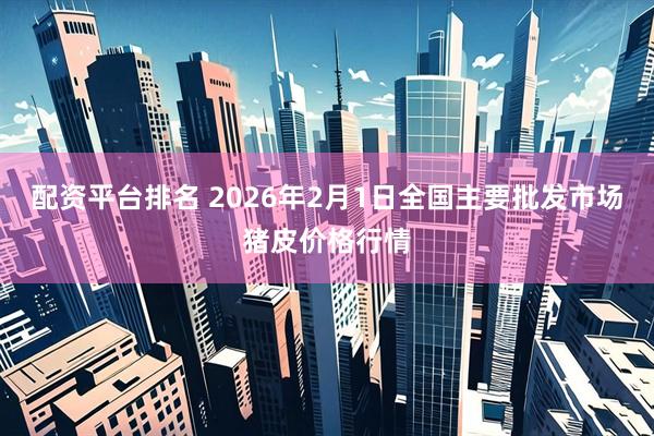 配资平台排名 2026年2月1日全国主要批发市场猪皮价格行情
