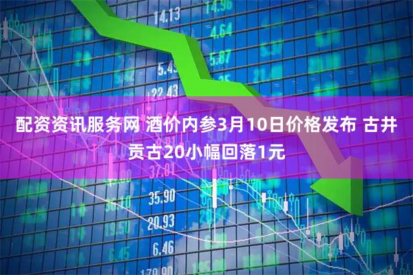 配资资讯服务网 酒价内参3月10日价格发布 古井贡古20小幅回落1元